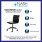 Flash Furniture Low Back Designer Armless Black Swivel Task Chair DS-512B-BK-BK-GG - alternate 5